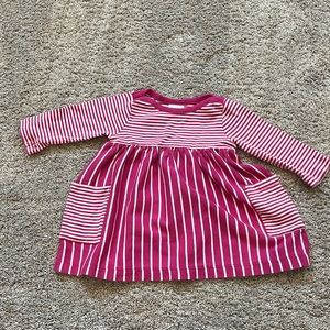 hanna Andersson dress color pink.